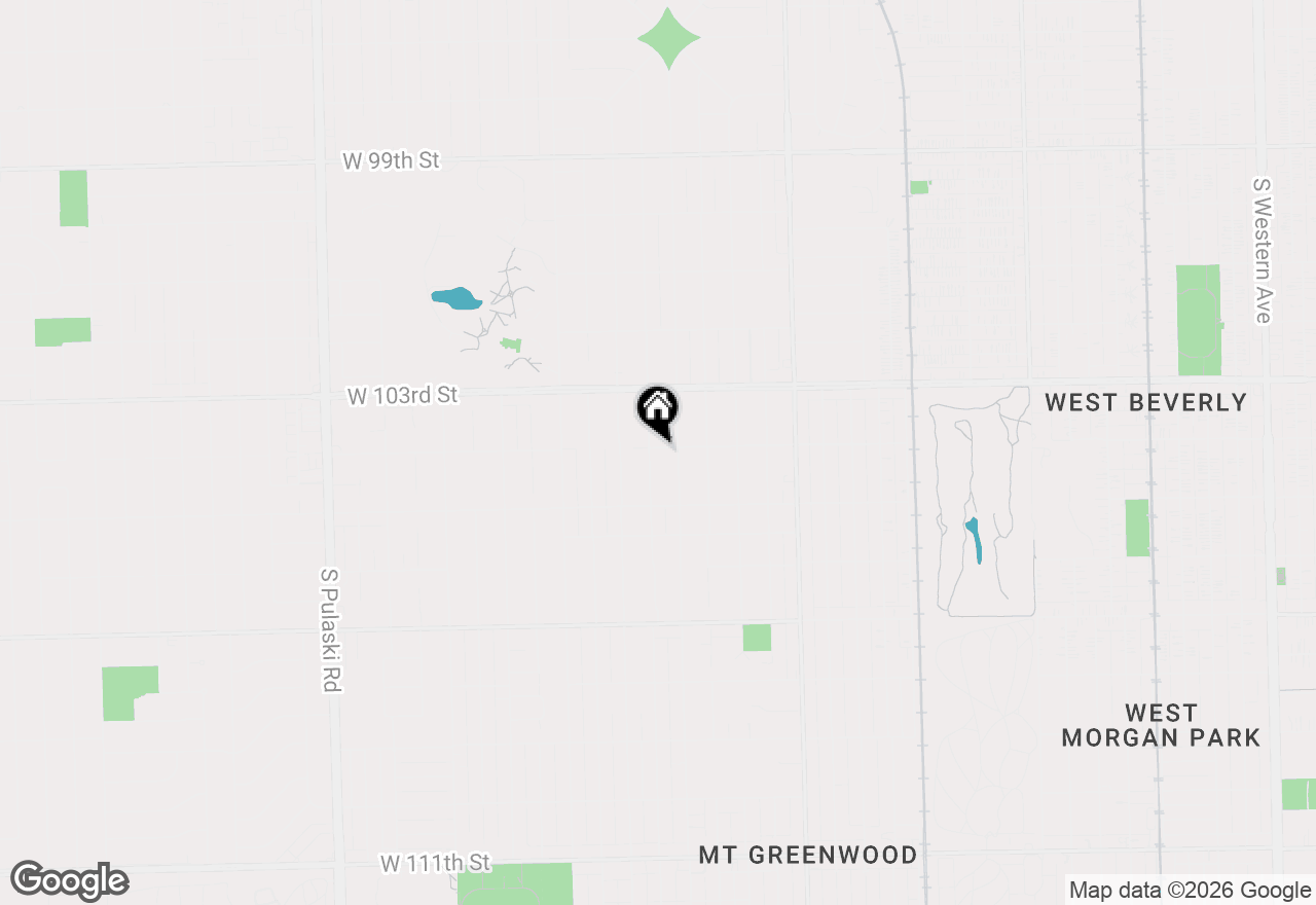 Map of 10401 S Trumbull Avenue, Chicago, IL 60655