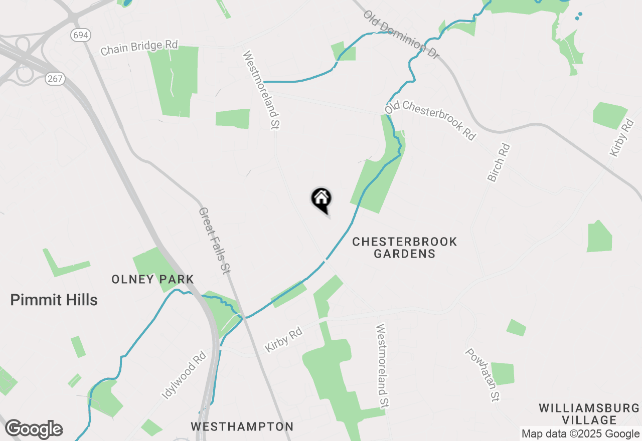 Map of 6719 Van Fleet Drive, Mclean, VA 22101