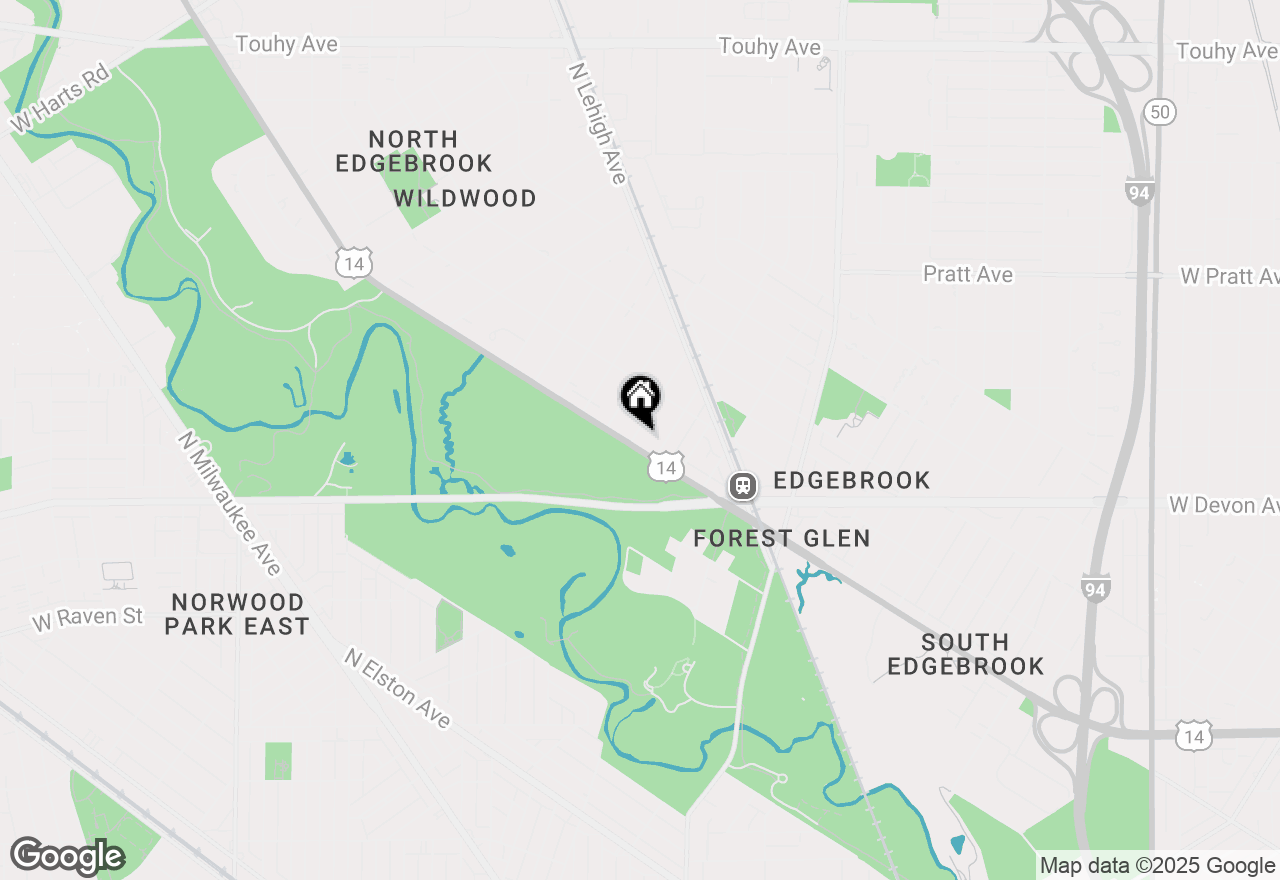 Map of 6505 N Ponchartrain Boulevard, Chicago, IL 60646