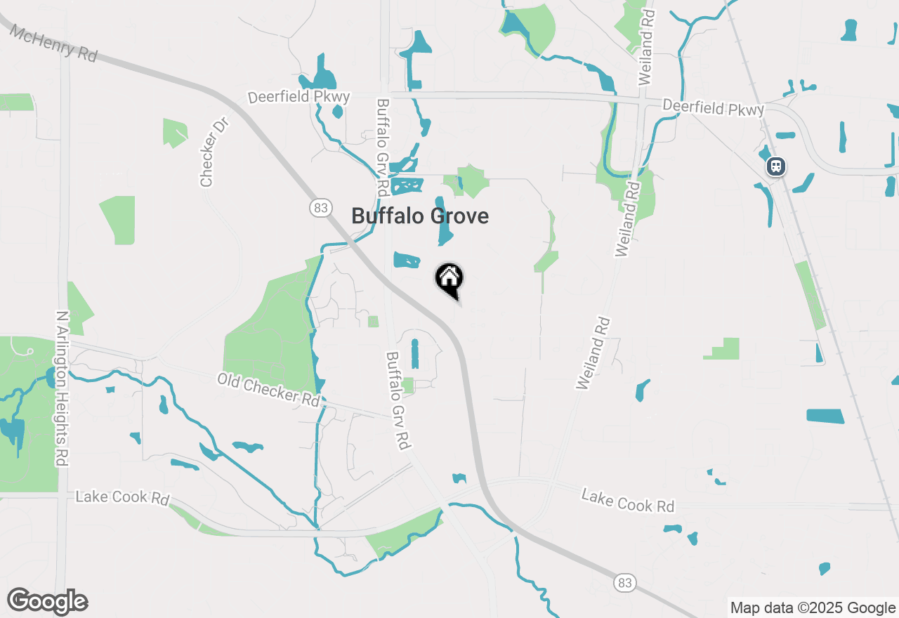 Map of 149 Toulon Drive, Buffalo Grove, IL 60089