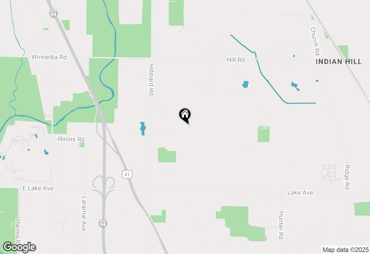 Map of 144 Woodley, Winnetka, IL 60093