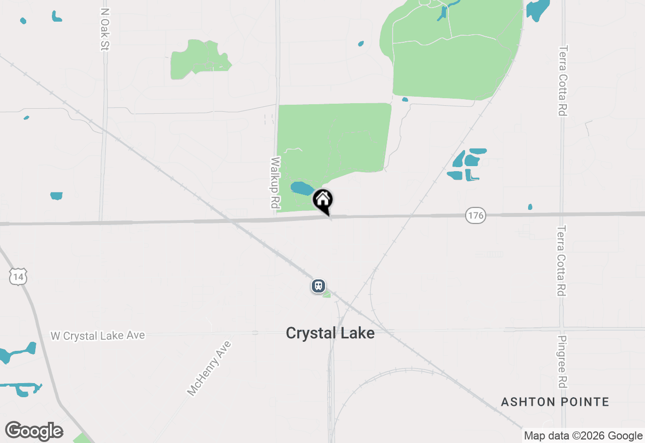 Map of 85 E Terra Cotta Avenue, Crystal Lake, IL 60014