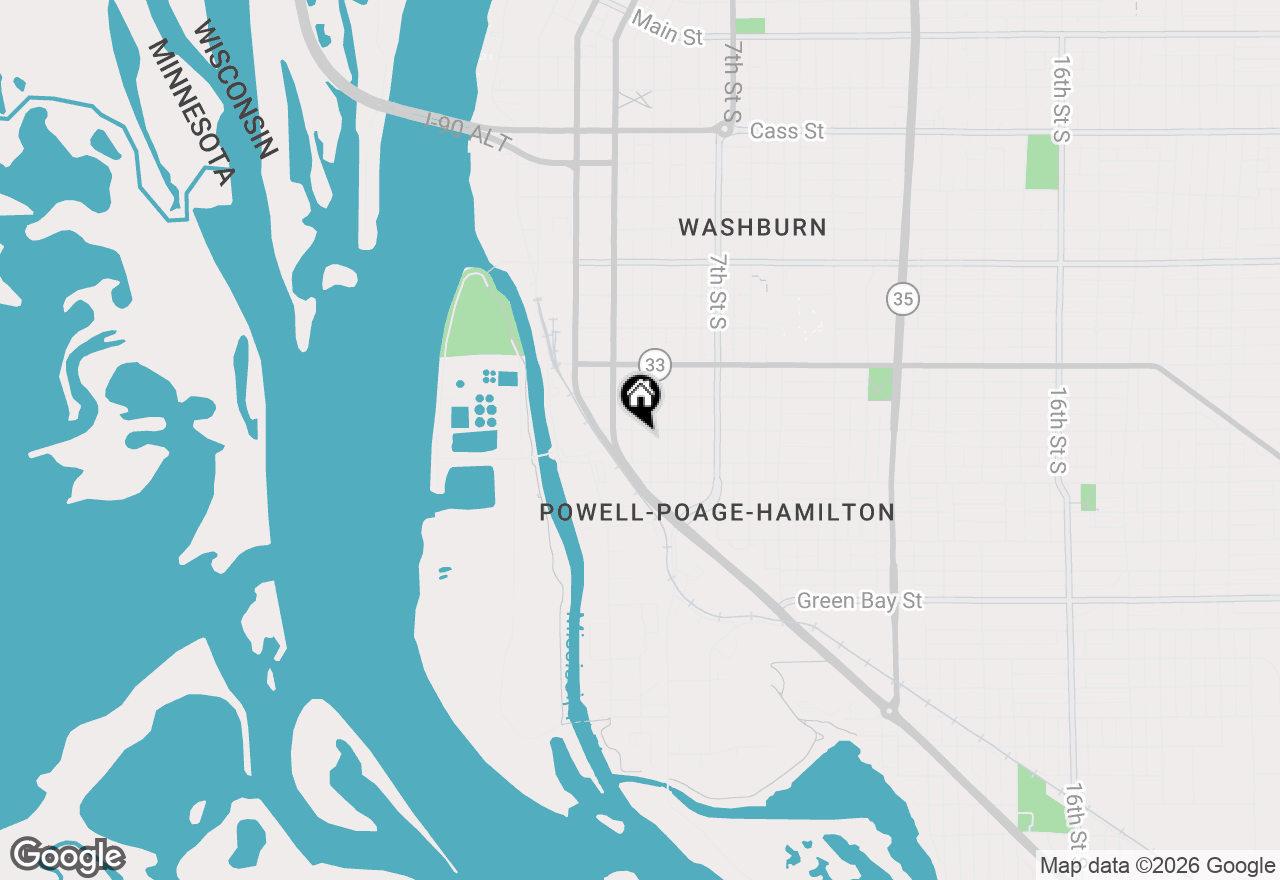 Map of 1308-1310 5th Ave S, La Crosse, WI 54601