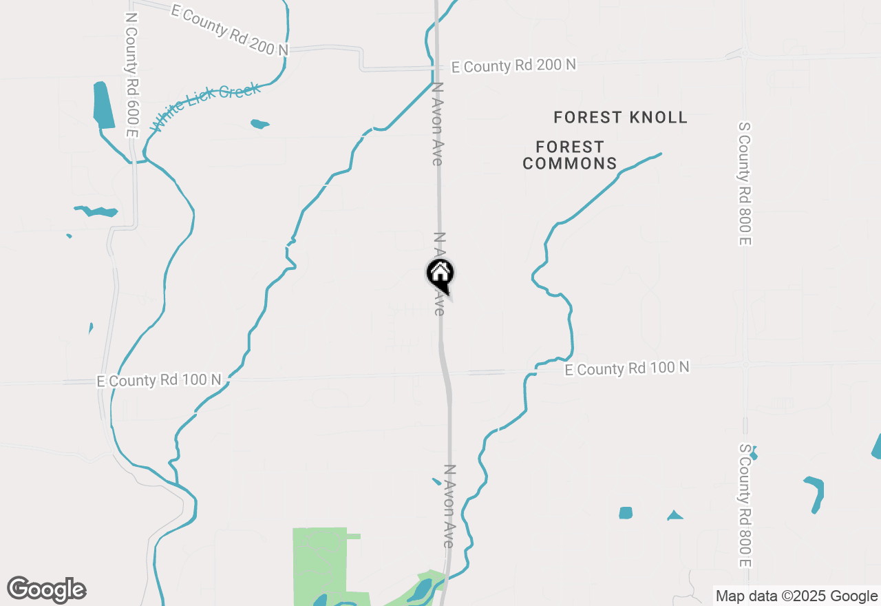 Map of 7278 Governor's Row North, Avon, IN 46123