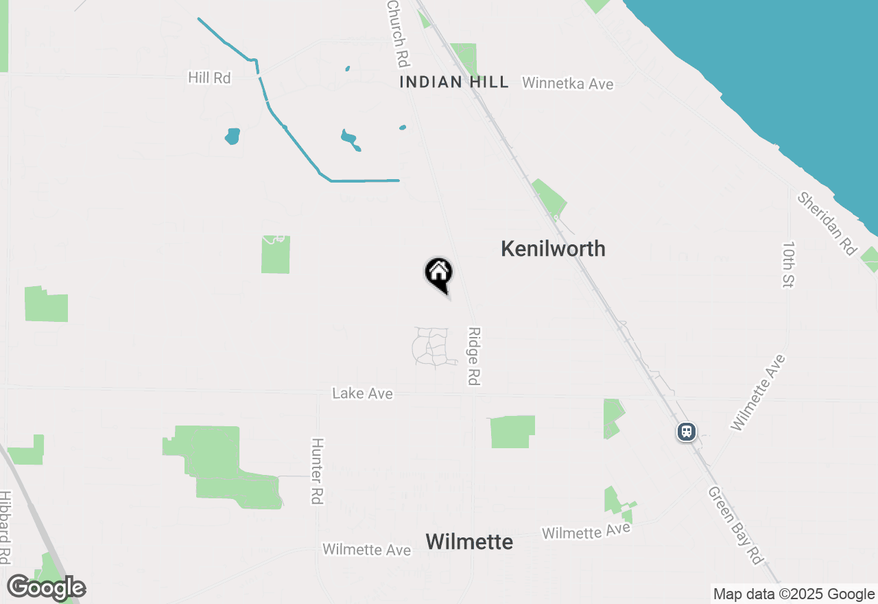 Map of 1946 Greenwood Avenue, Wilmette, IL 60091