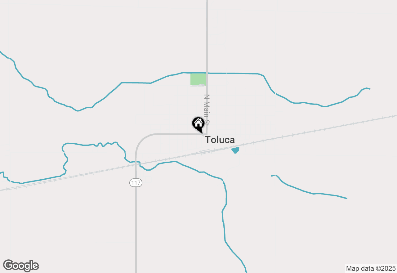 Map of 132 S Cedar Street, Toluca, IL 61369