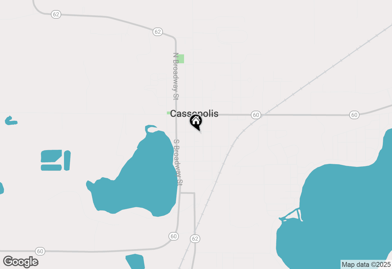 Map of 302 E Jefferson Street, Cassopolis, MI 49031