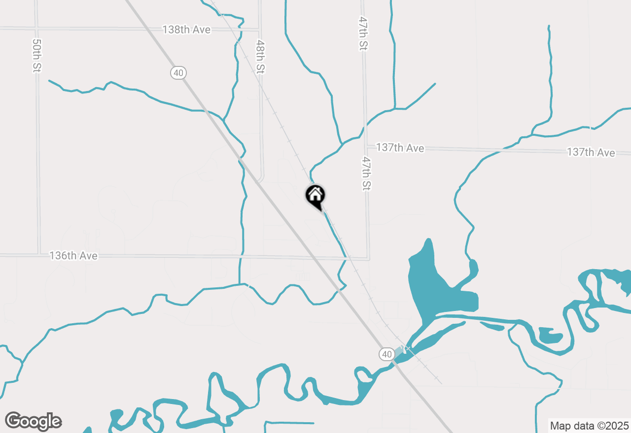 Map of 4743 Diamond Drive, Hamilton, MI 49419