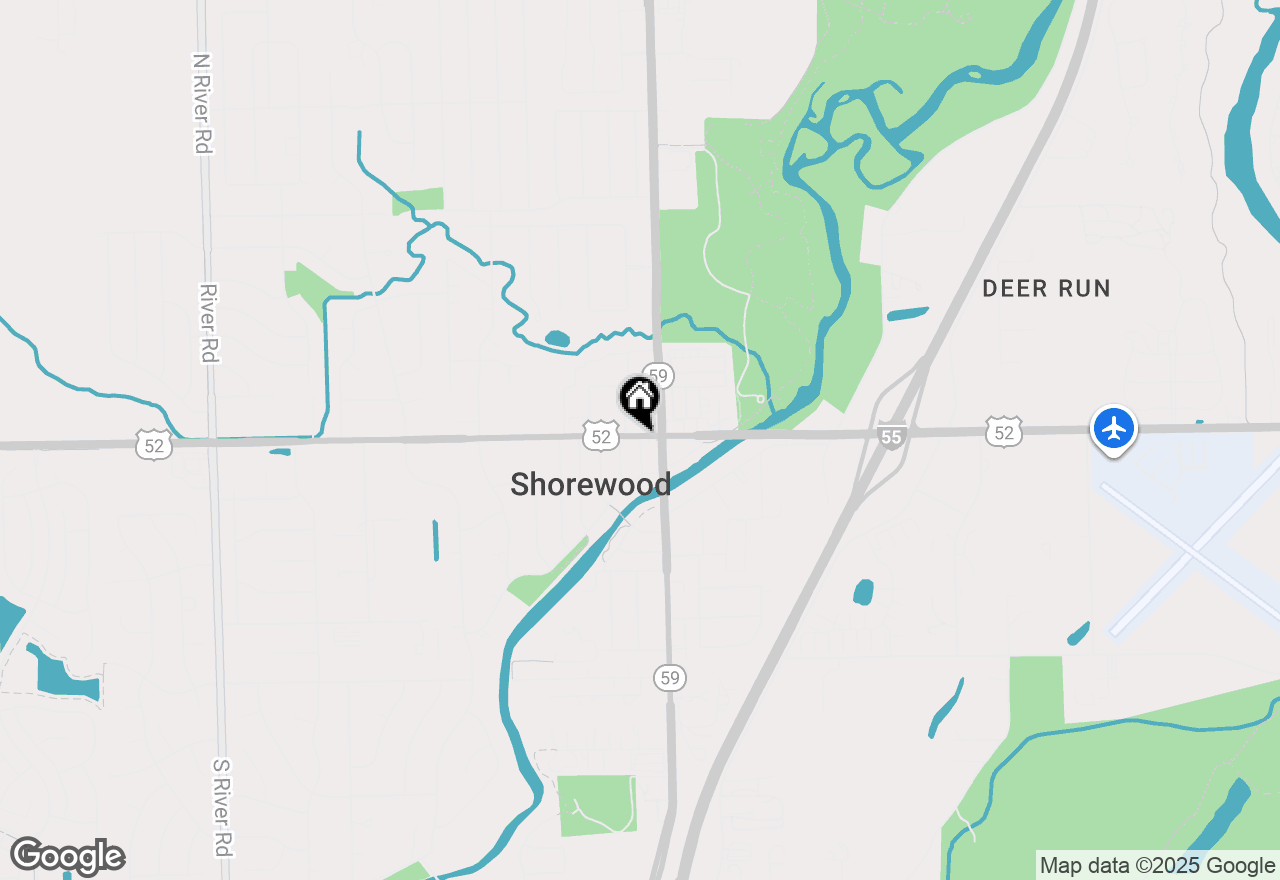 Map of 111 Dupage Street, Shorewood, IL 60404