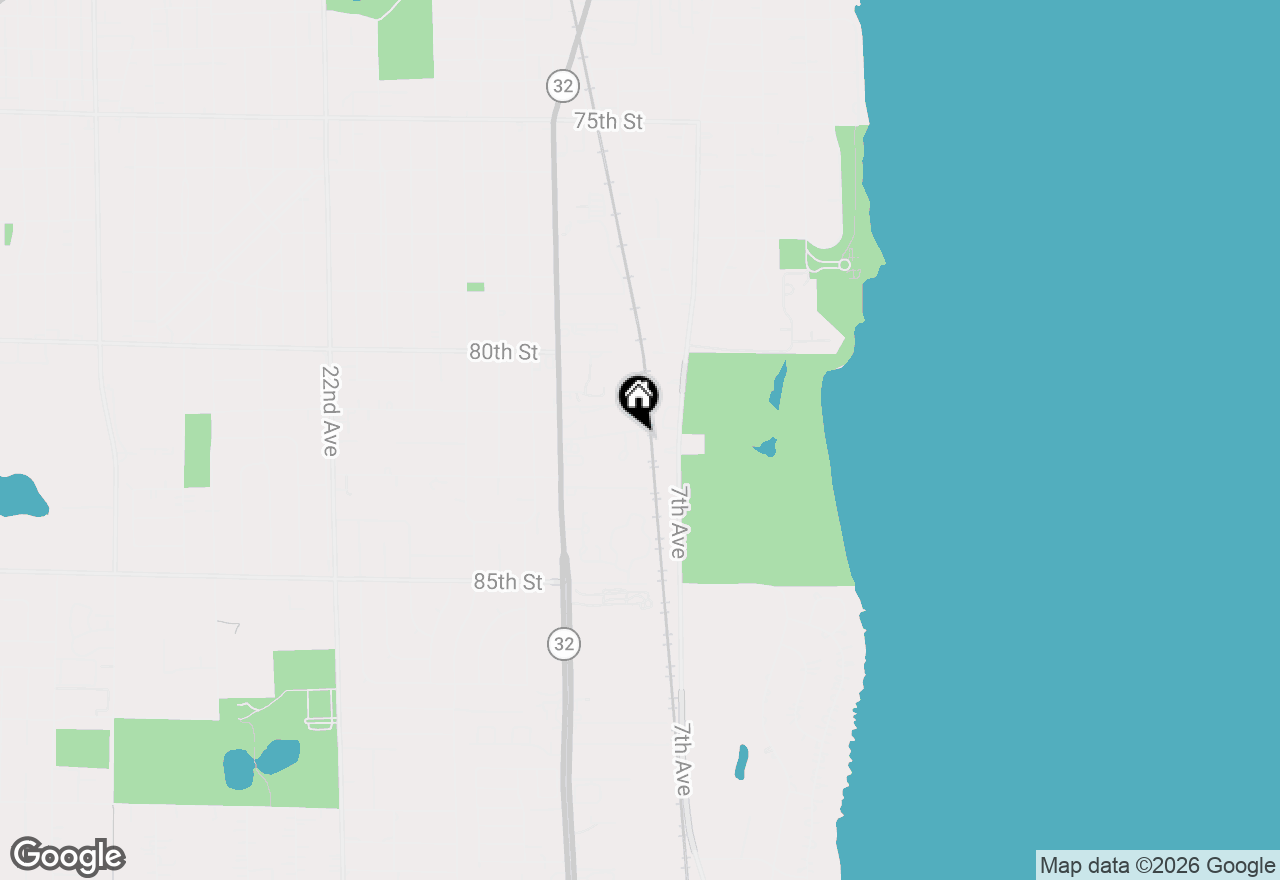 Map of 807 82nd St #14, Kenosha, WI 53143