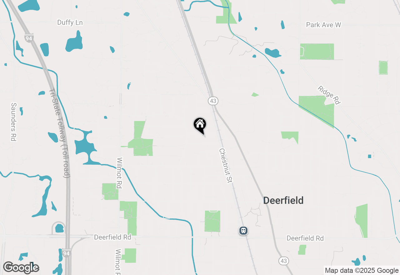 Map of 1131 Linden Avenue, Deerfield, IL 60015