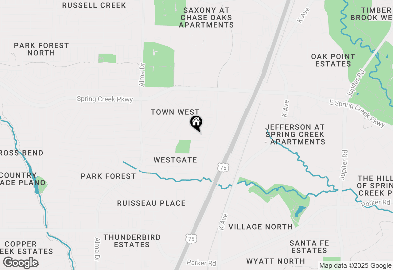 Map of 705 Rawhide Court, Plano, TX 75023