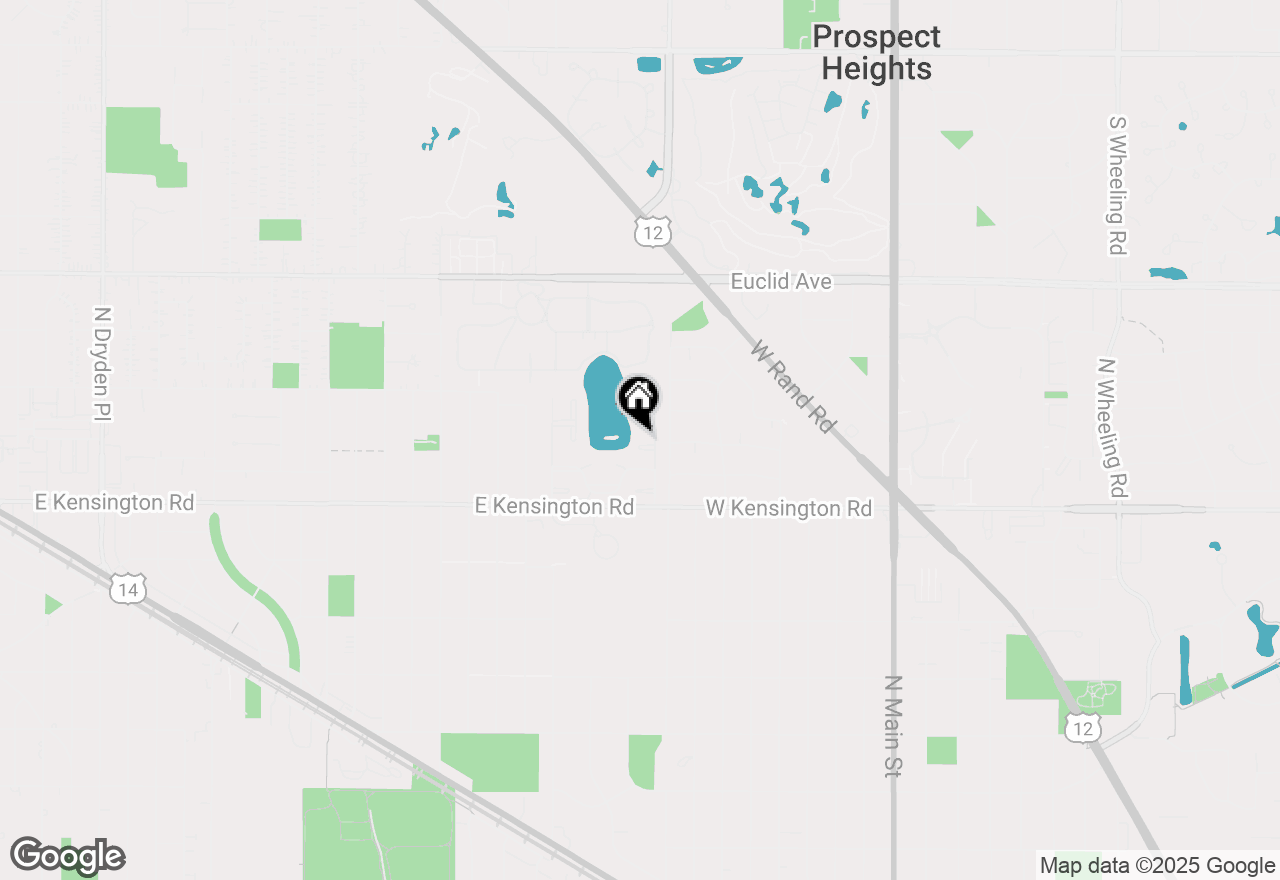 Map of 26 N Regency Drive E, Arlington Heights, IL 60004