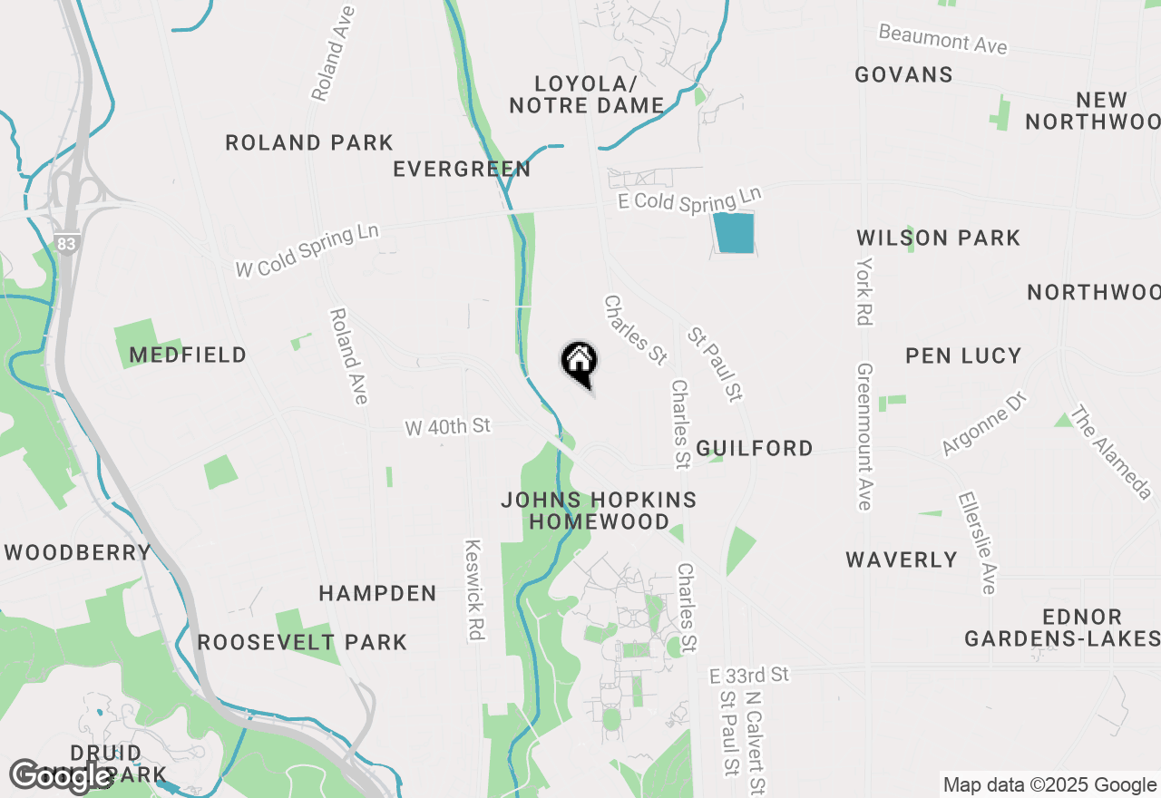 Map of 220 Stony Run Lane #DG, Baltimore, MD 21210