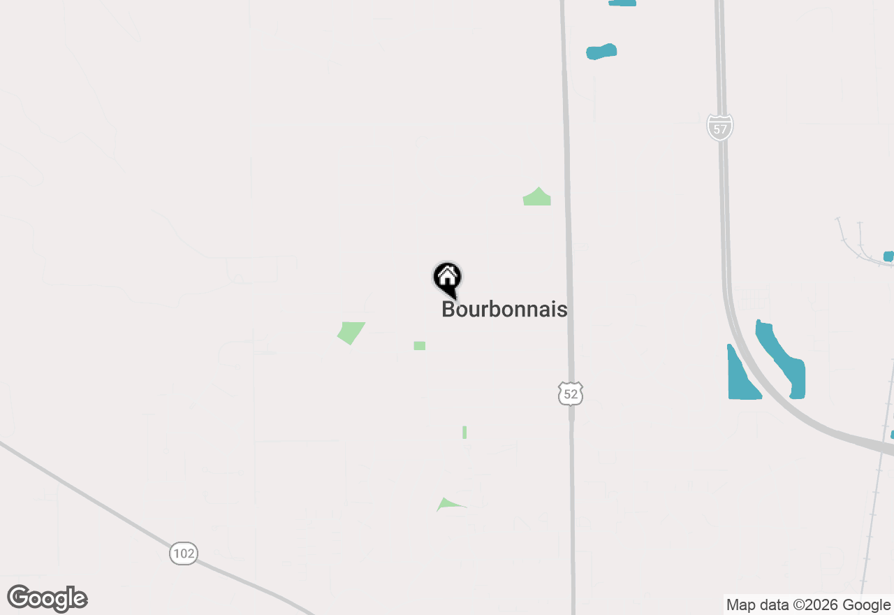 Map of 52 Emery Drive, Bourbonnais, IL 60914
