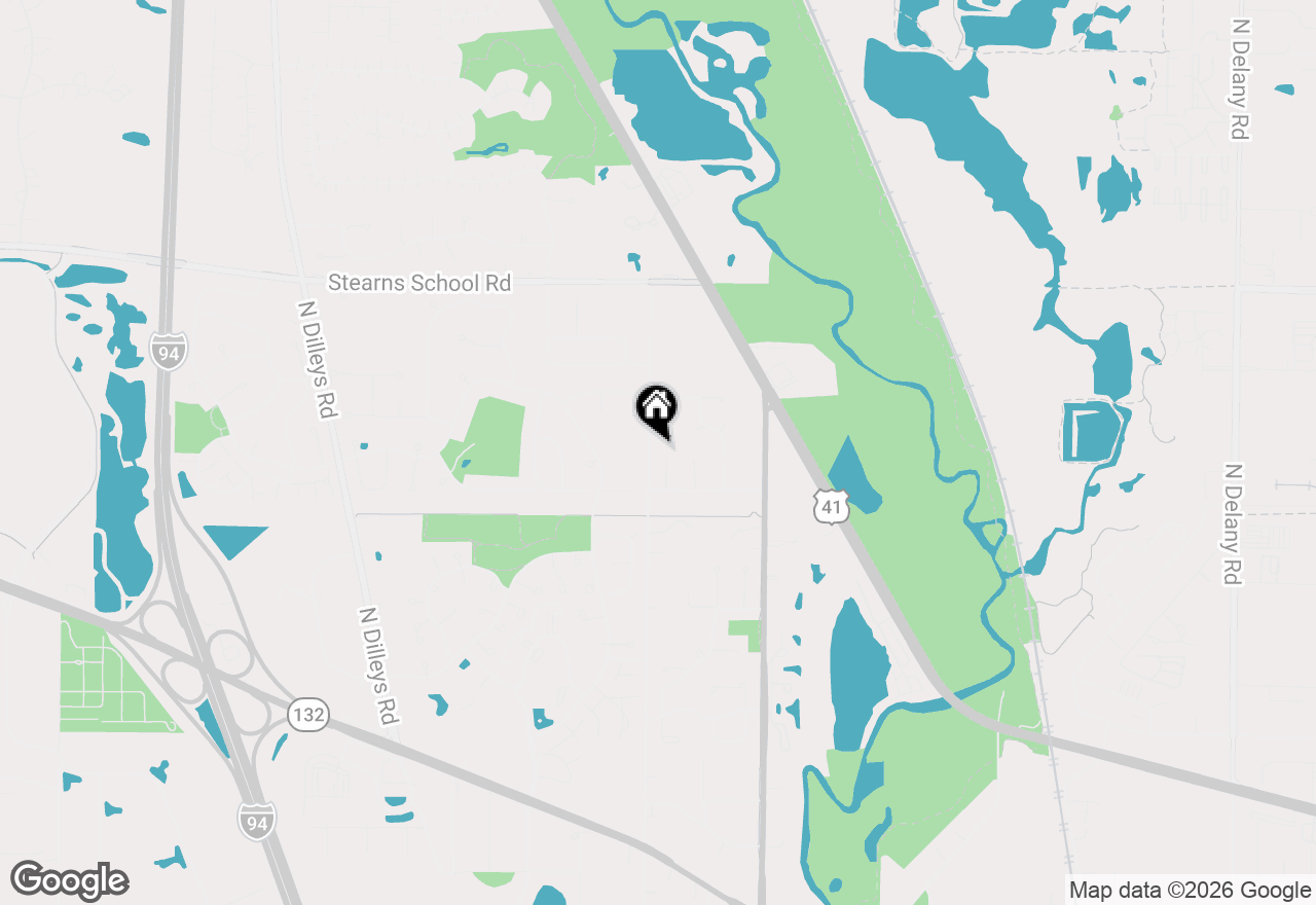 Map of 1902 Pine Meadow Court, Gurnee, IL 60031
