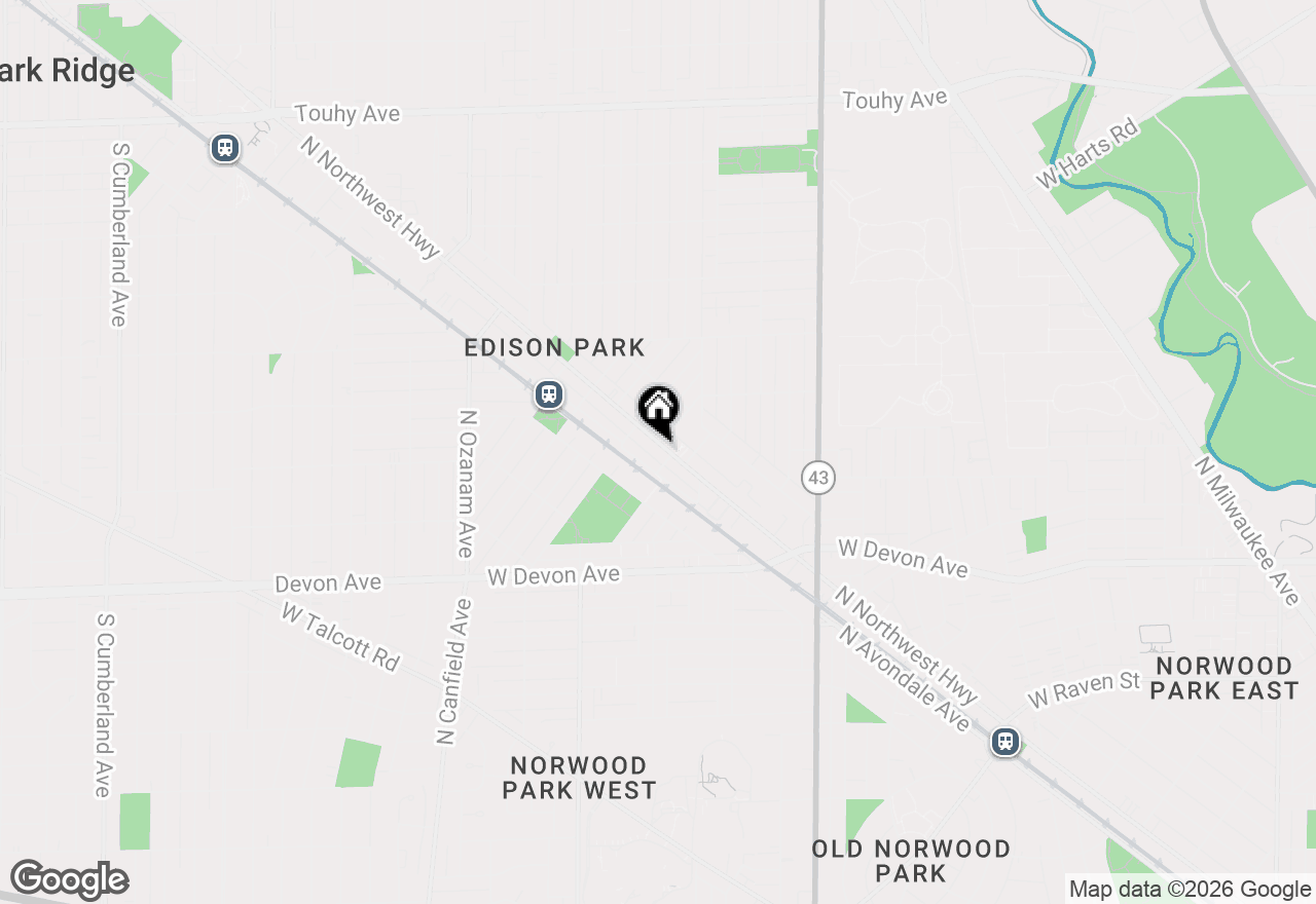 Map of 6610 N Northwest Highway, Chicago, IL 60631