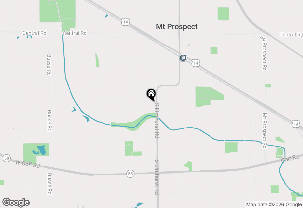 Map of 507 S I Oka Avenue, Mount Prospect, IL 60056