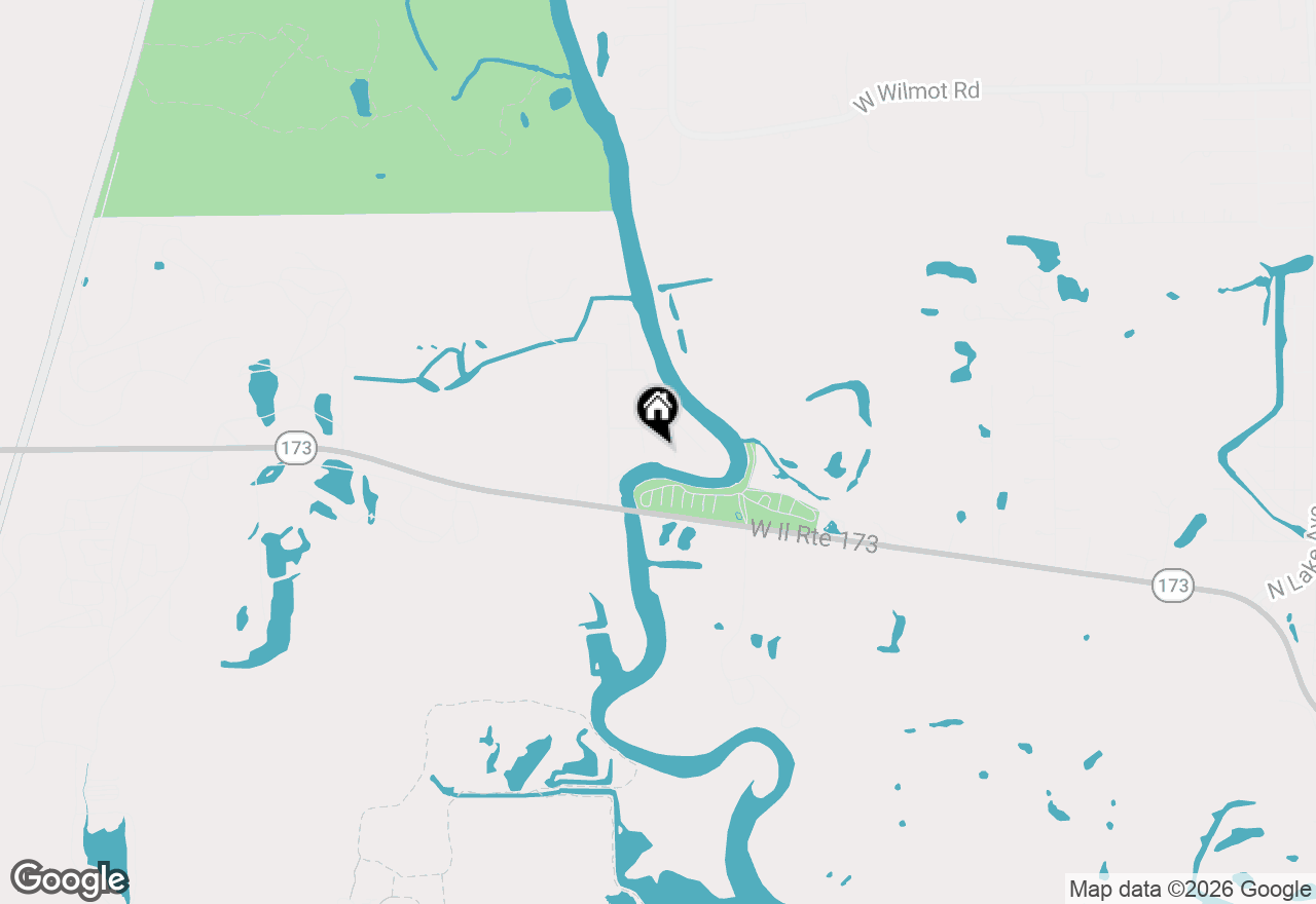 Map of 27884 W Riverside Drive, Antioch, IL 60002
