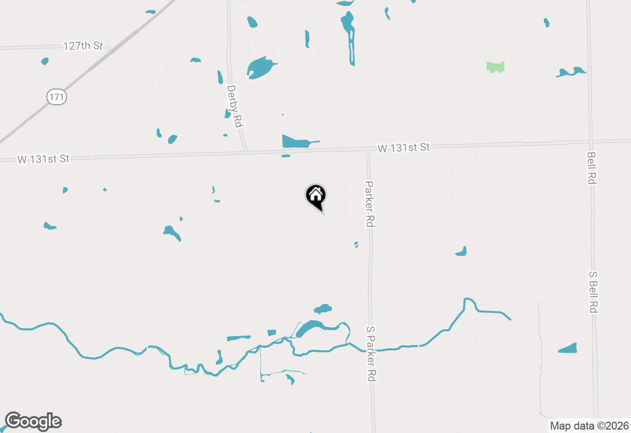 Map of 13836 Amelia Drive, Lemont, IL 60439