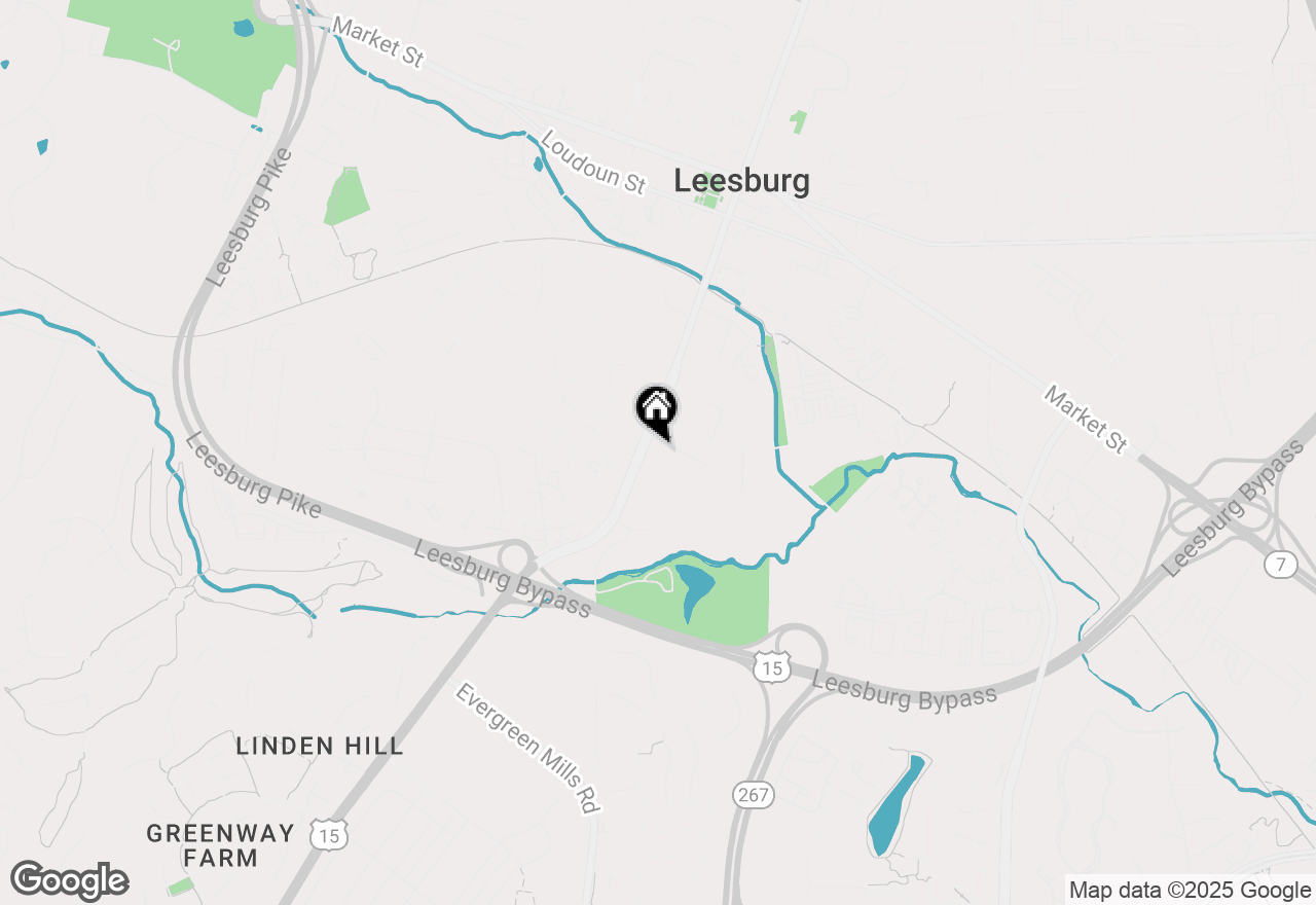 Map of 602 S King Street #400, Leesburg, VA 20175