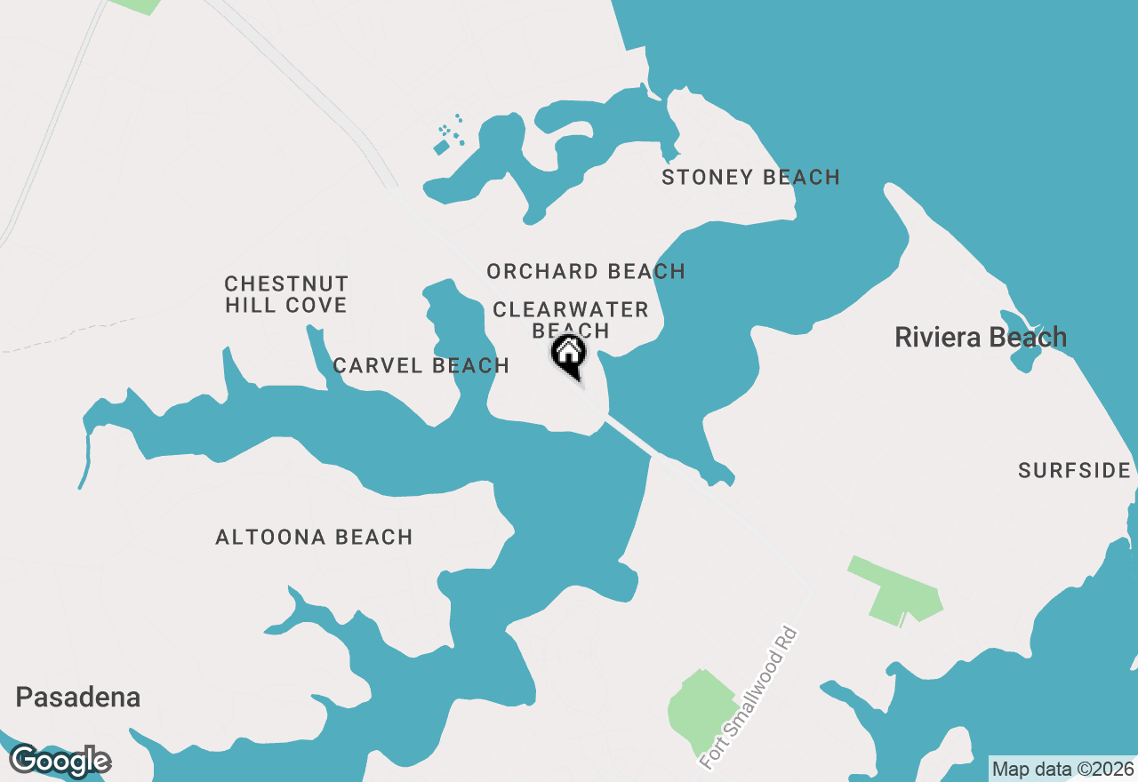 Map of 8224 Fort Smallwood Road, Baltimore, MD 21226