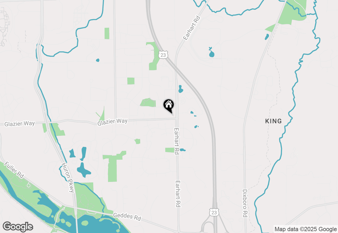 Map of 1000 Fairmount Drive, Ann Arbor, MI 48105