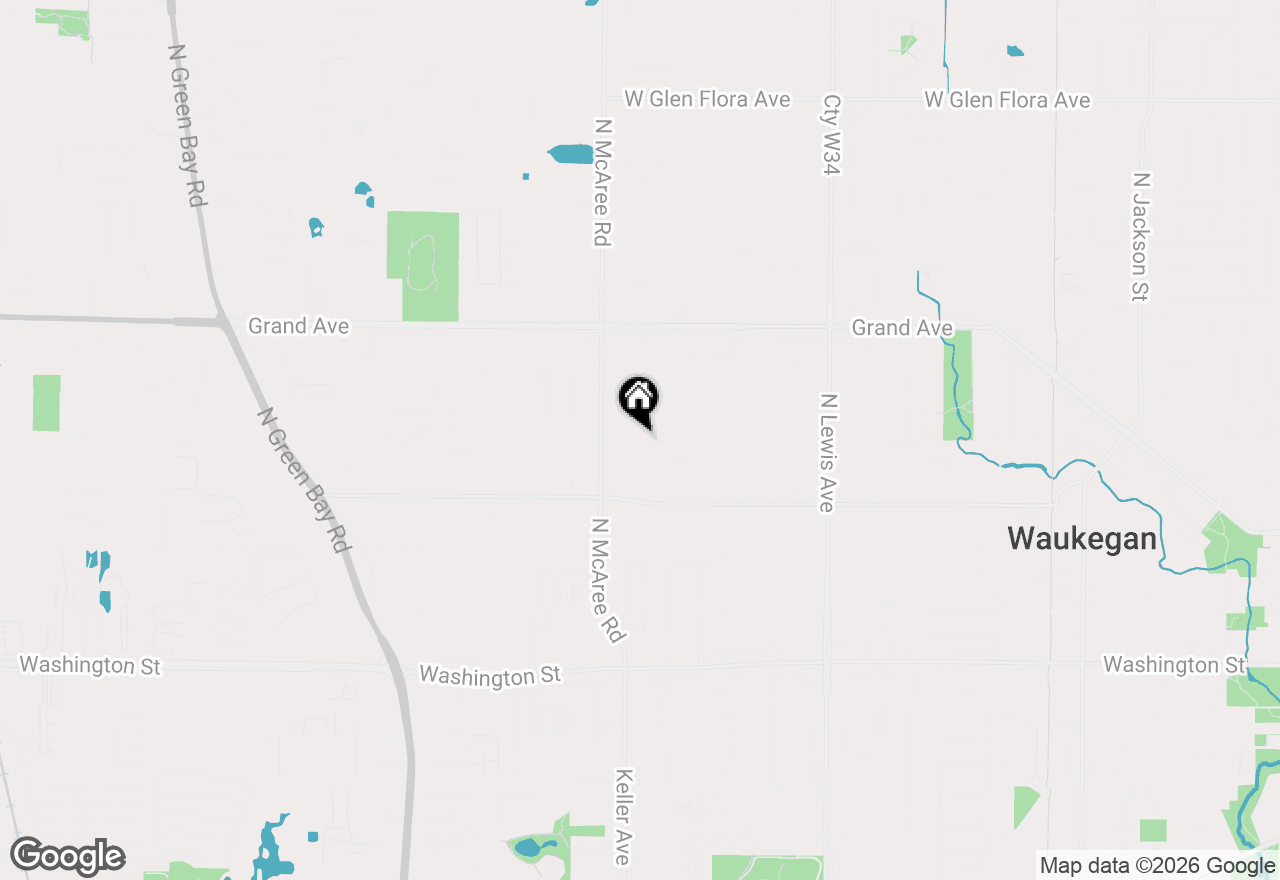 Map of 2400 Hyde Park Avenue, Waukegan, IL 60085