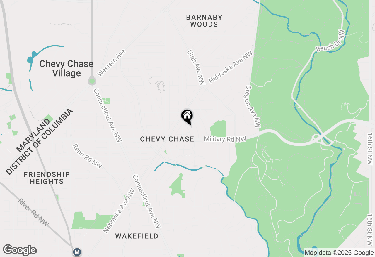 Map of 3112 Legation Street Nw, Washington, DC 20015