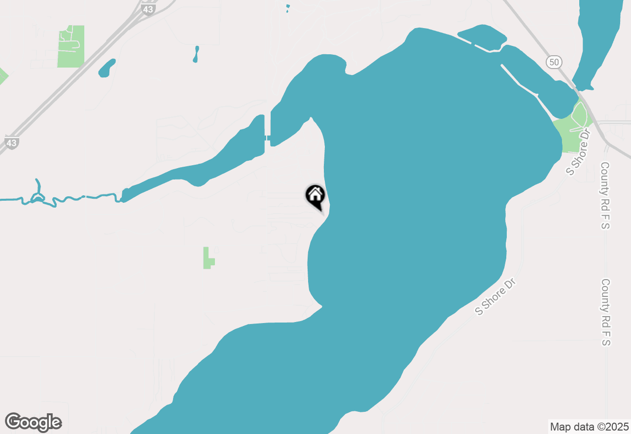 Map of 1904 Villa Del Aire, Delavan, WI 53115