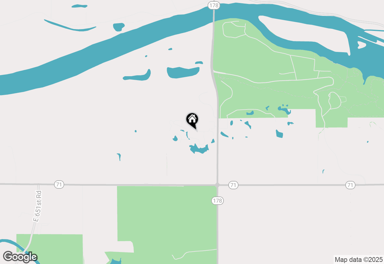 Map of 2643 N State Route 178 Highway #U-2, Utica, IL 61373