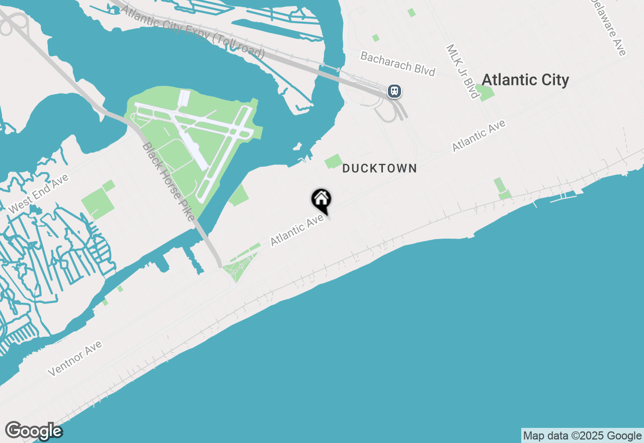 Map of 2834 Atlantic C2, Atlantic City, NJ 08401