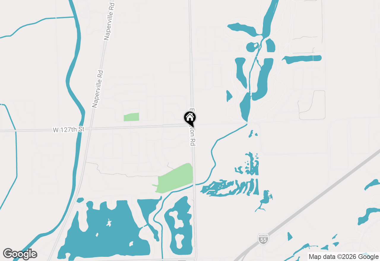 Map of 6 Glenview Court, Bolingbrook, IL 60490