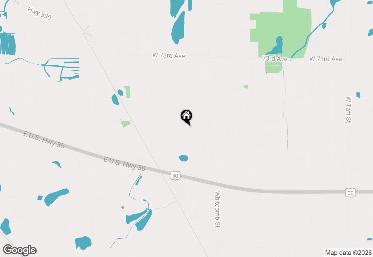 Map of 4427 W 77th Avenue, Merrillville, IN 46410