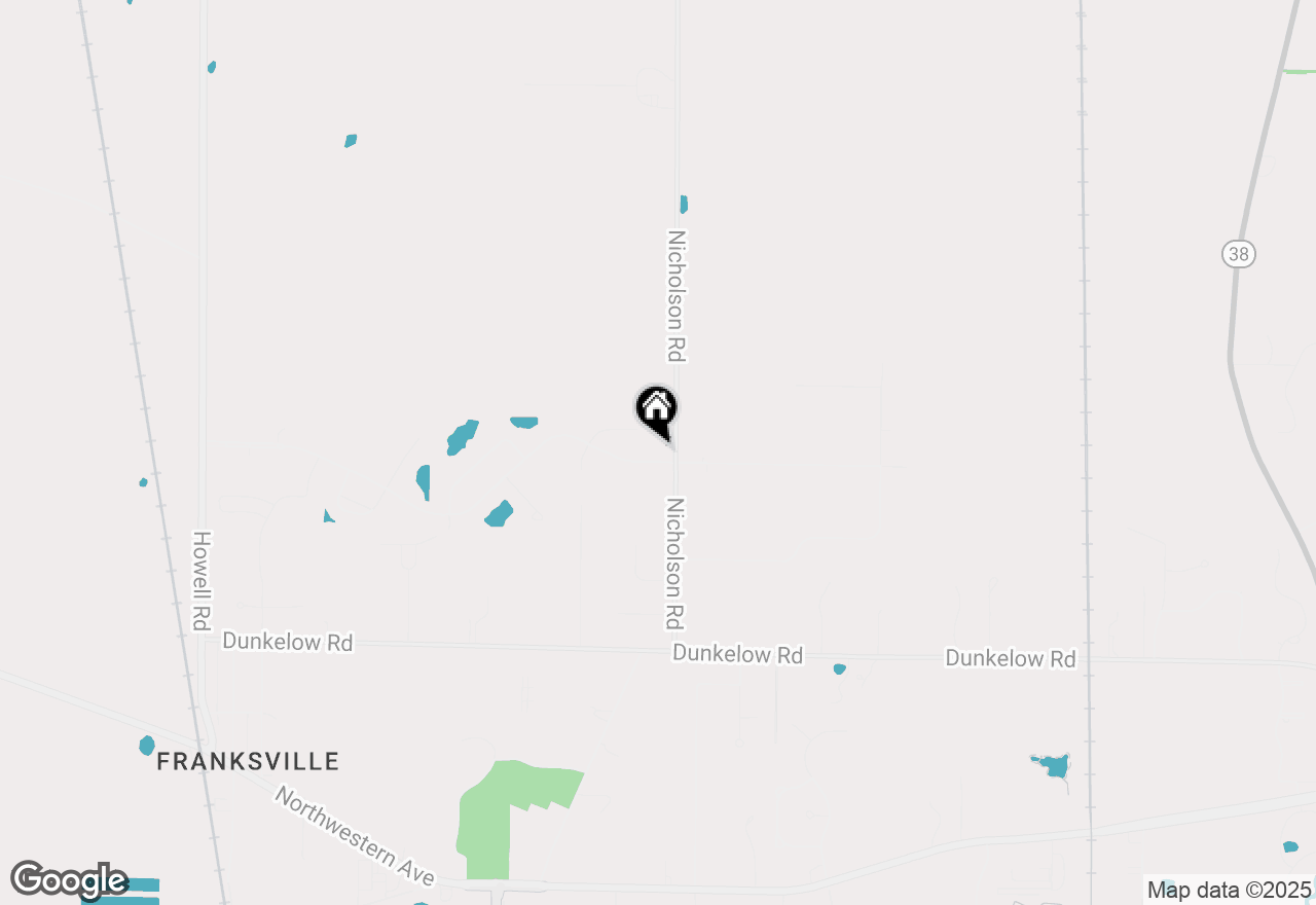 Map of 9020 Prairie Crossing Dr, Franksville, WI 53126