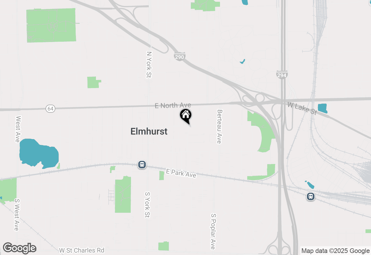 Map of 240 N Willow Road, Elmhurst, IL 60126