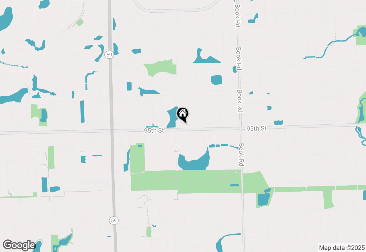 Map of 2412 Woodlake Court, Naperville, IL 60564