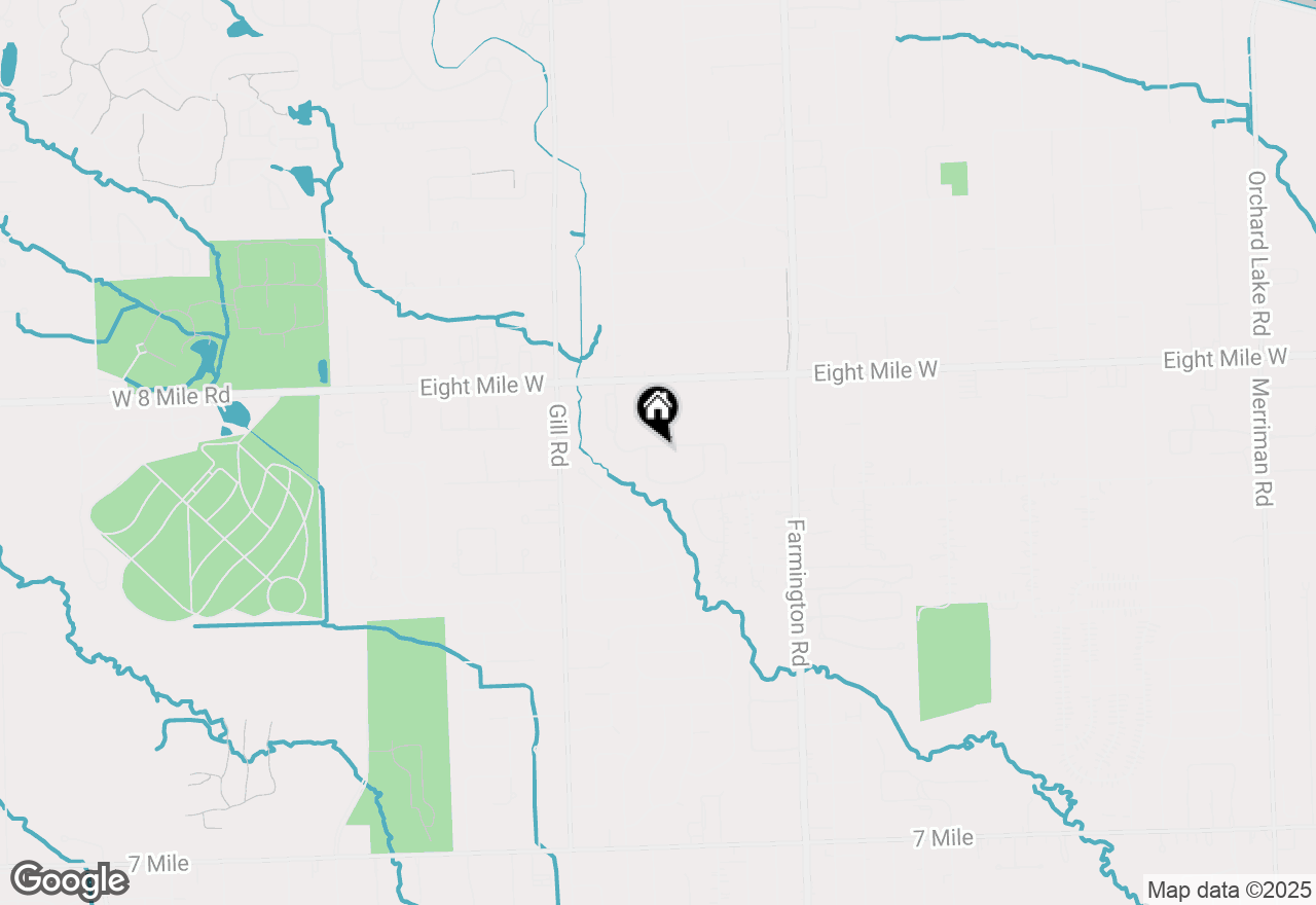 Map of 33829 Pondview Circle, Livonia, MI 48152