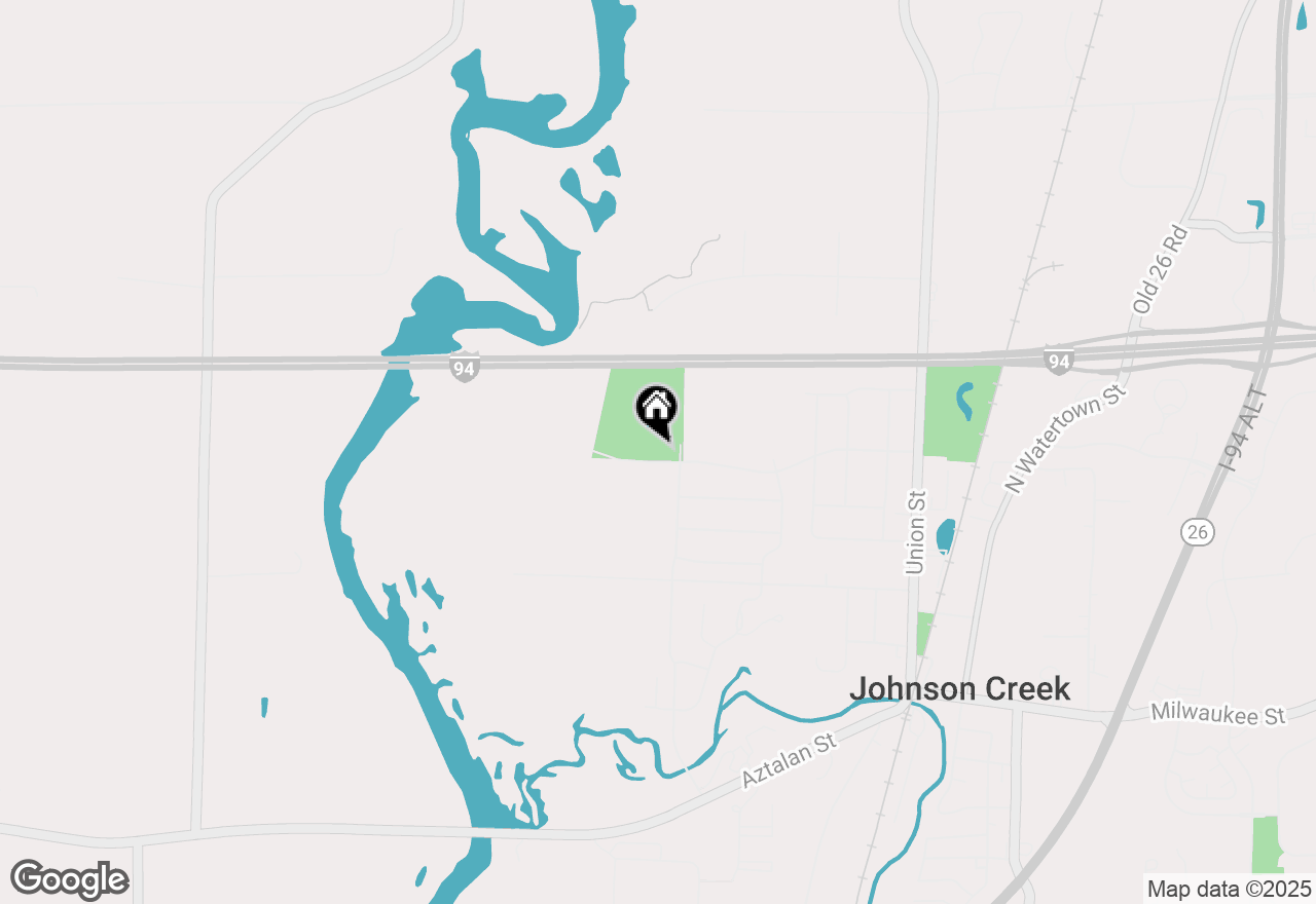 Map of 508 Midge St, Johnson Creek, WI 53038