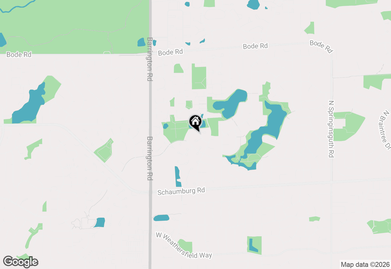 Map of 2343 County Farm Lane, Schaumburg, IL 60194