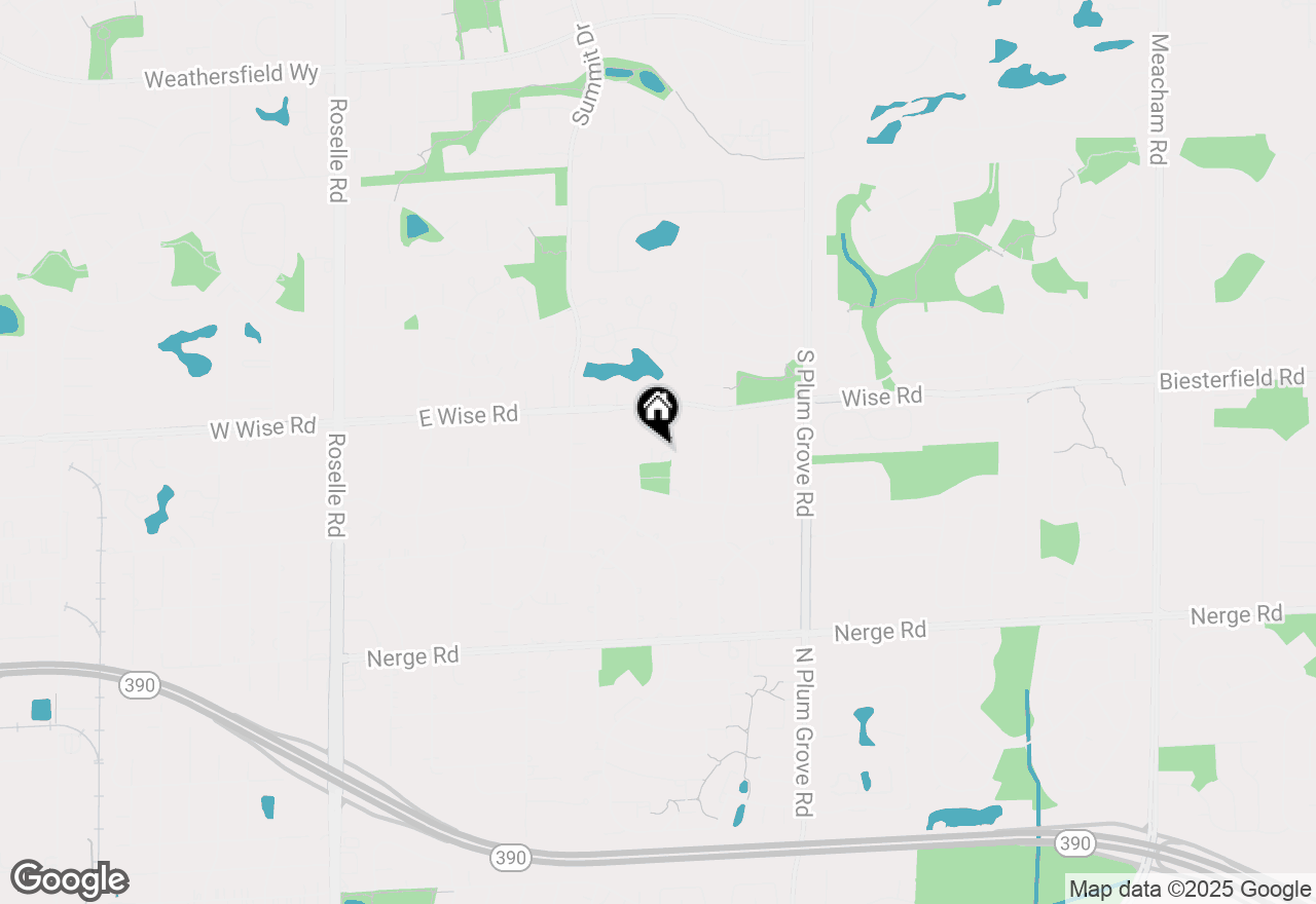 Map of 518 E Niagara Avenue, Schaumburg, IL 60193