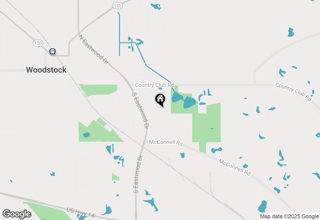 Map of 421 Leah Lane #2D, Woodstock, IL 60098