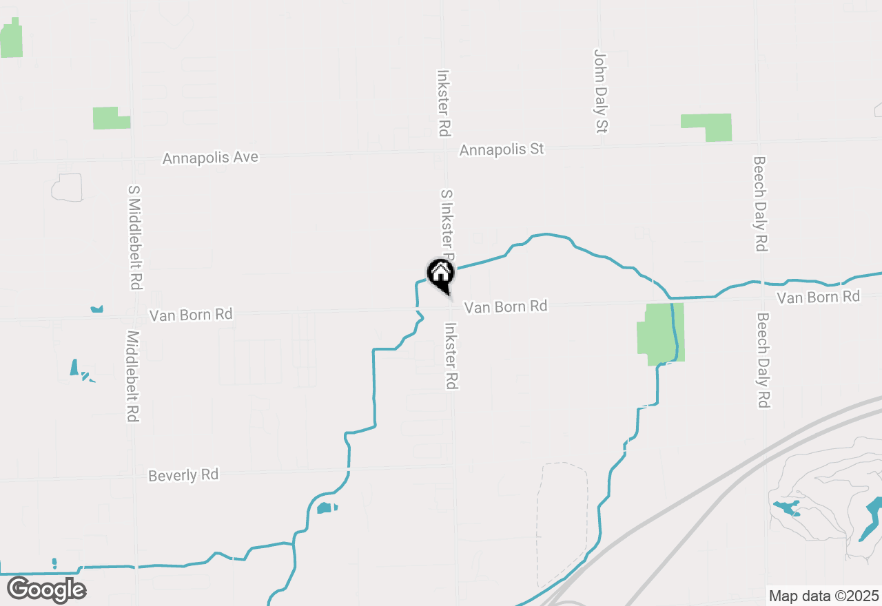 Map of 27434 Van Born, Westland, MI 48186