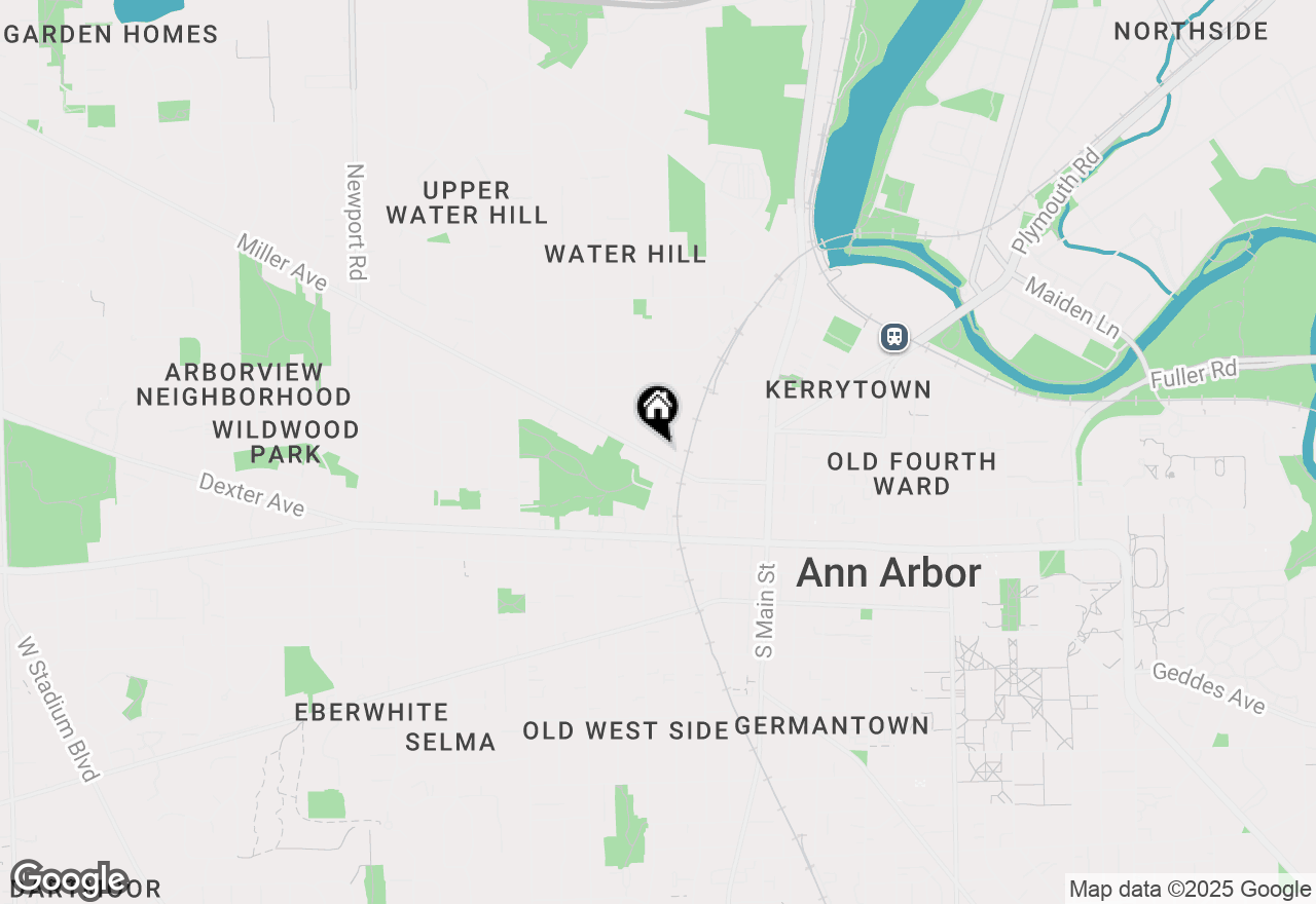 Map of 508 Miller Avenue, Ann Arbor, MI 48103