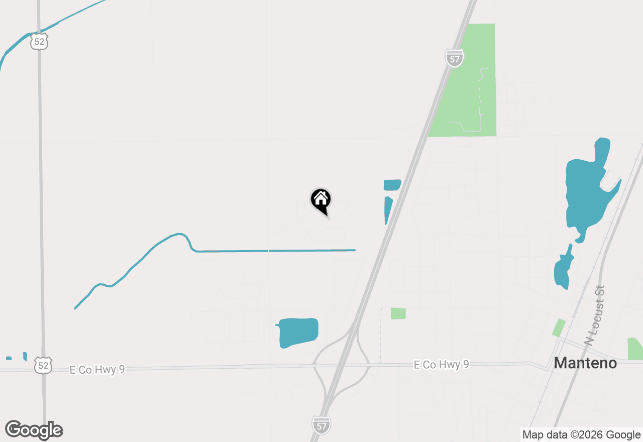 Map of 993 Spring Street, Manteno, IL 60950