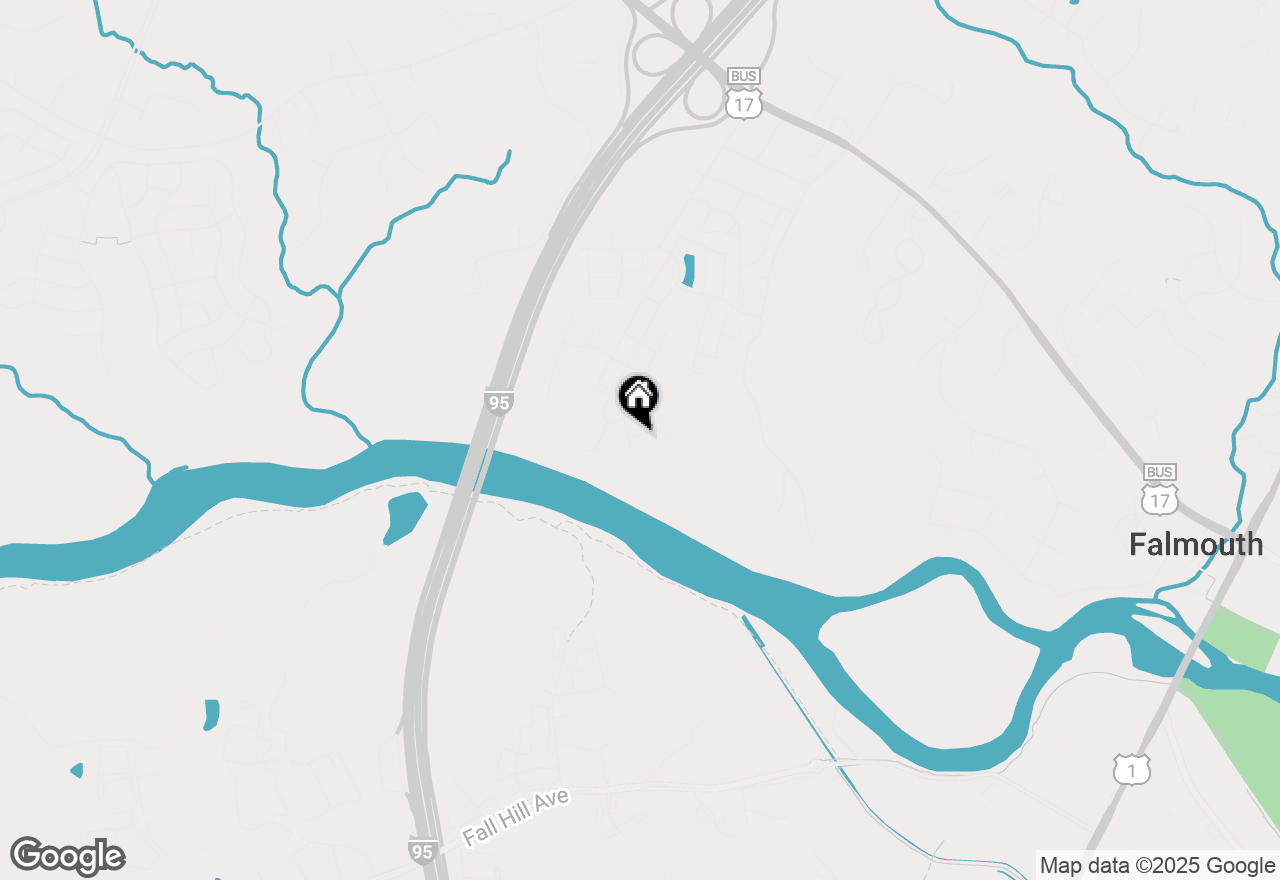 Map of 530 View Point Way, Fredericksburg, VA 22405