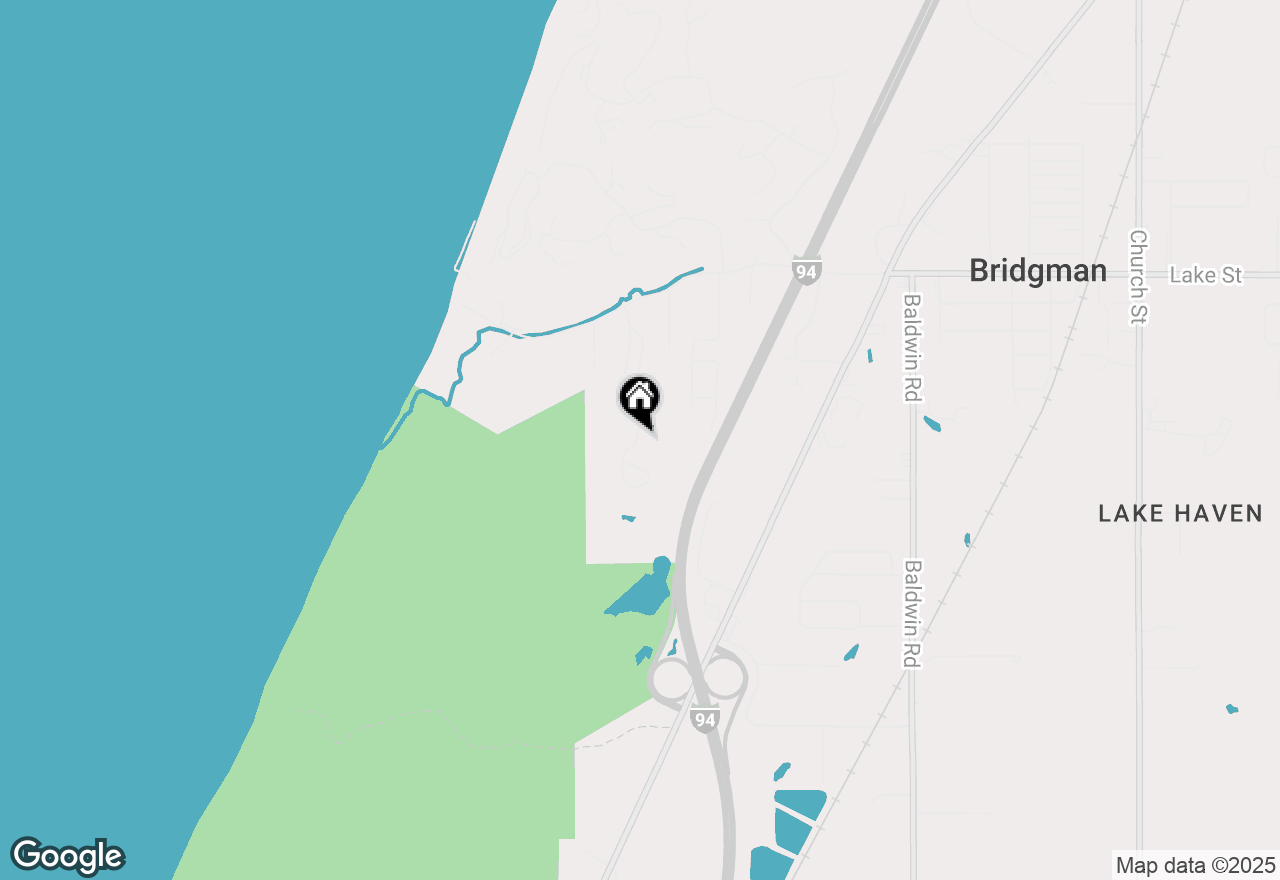 Map of 10051 Weko Drive, Bridgman, MI 49106