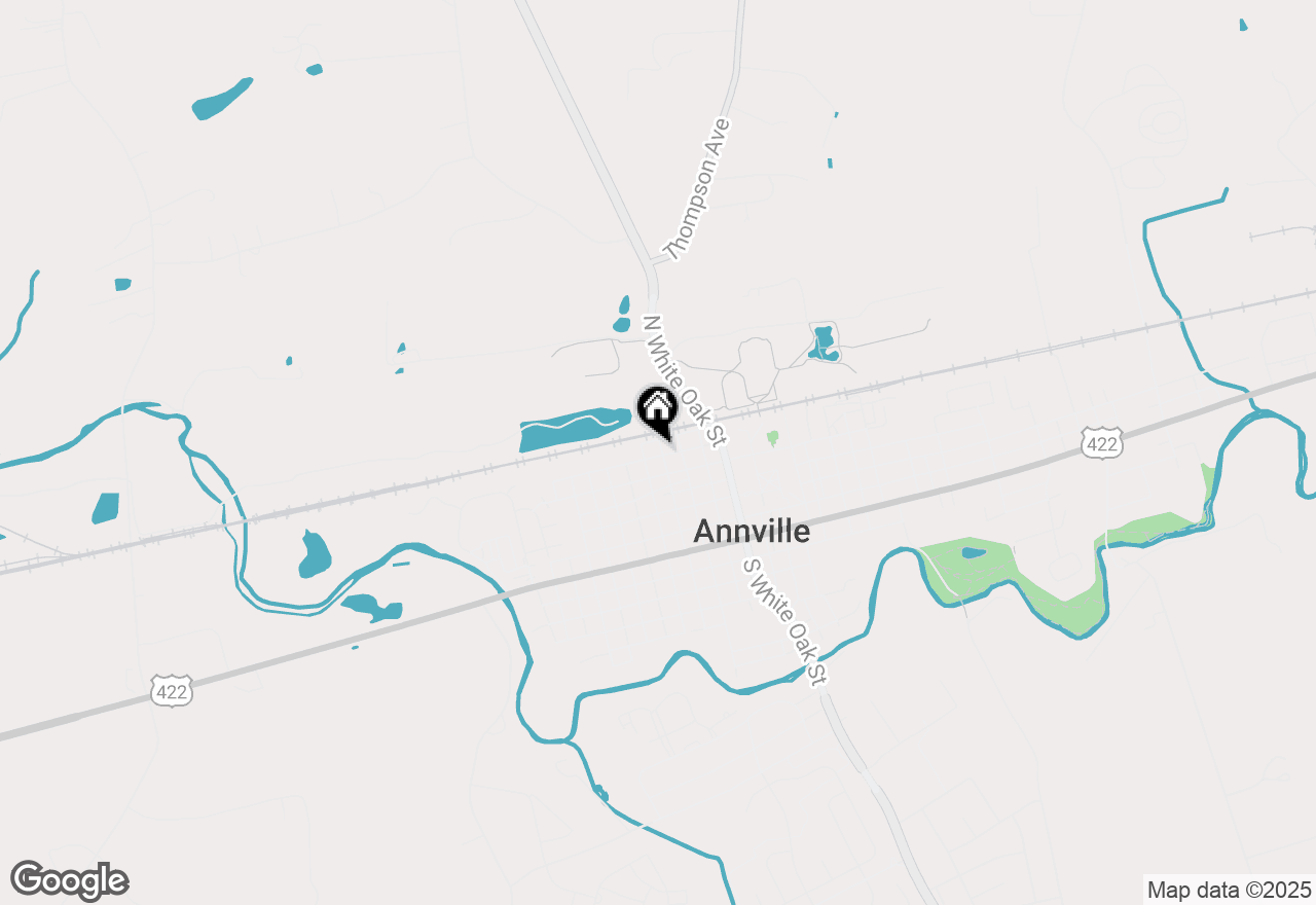 Map of 231 N Concord Street, Annville, PA 17003