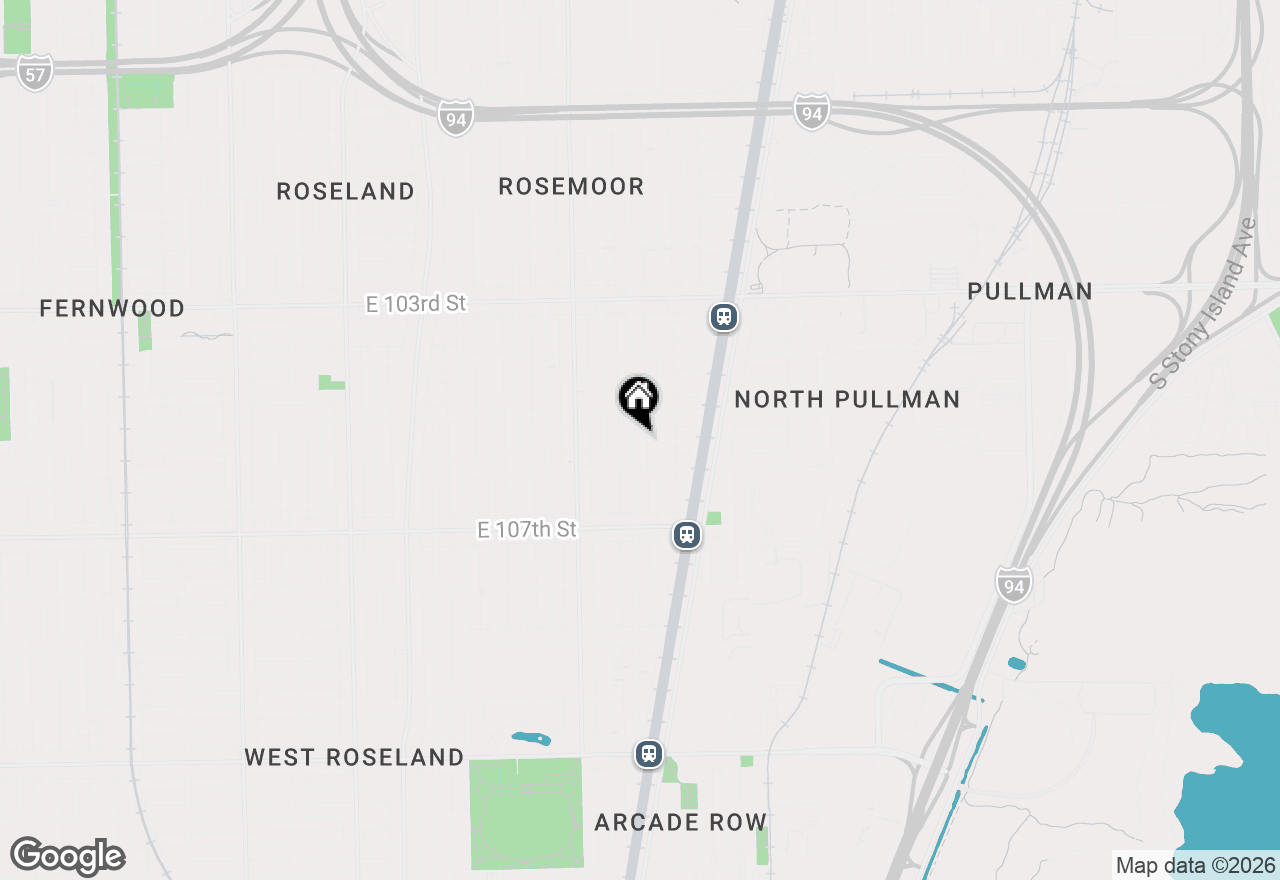 Map of 10529 S Eberhart Avenue, Chicago, IL 60628