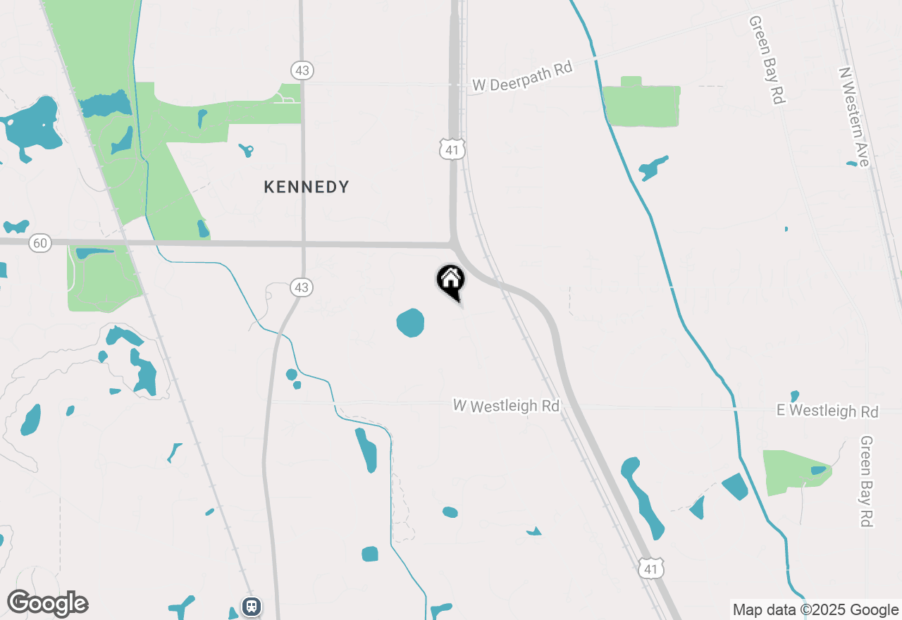 Map of 180 S Orchard Circle, Lake Forest, IL 60045
